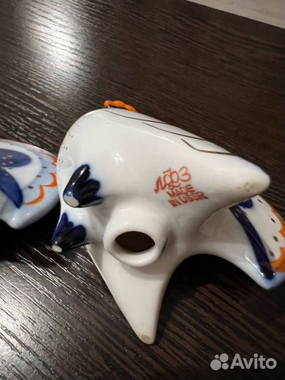 Петух лфз Фарфор солонка\перечница