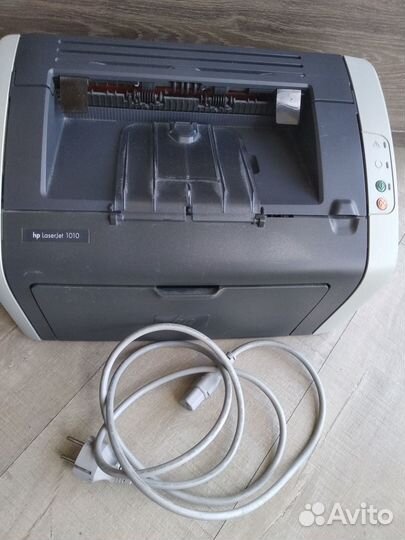 Принтер HP LaserJet 1010, ч/б, A4
