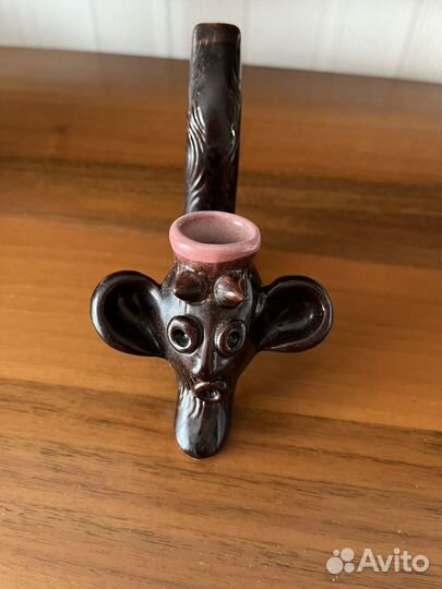 Голова мефистофеля керамика