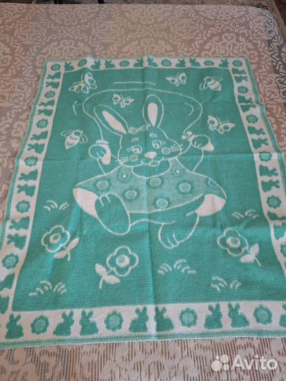Одеяло байковое детское 120х97см