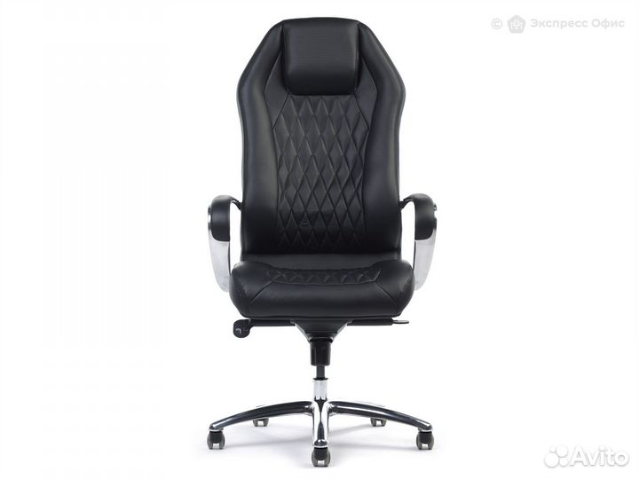 Кресло для руководителя Бюрократ Aura/black