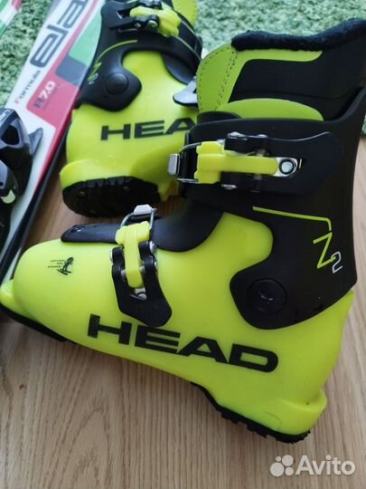 Горные лыжи детские 110 с ботинками