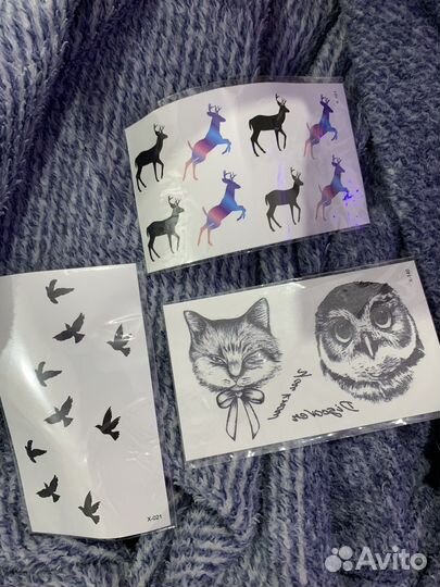 Переводные татуировки