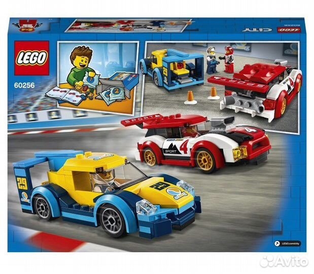 Lego City Гоночные автомобили 60256