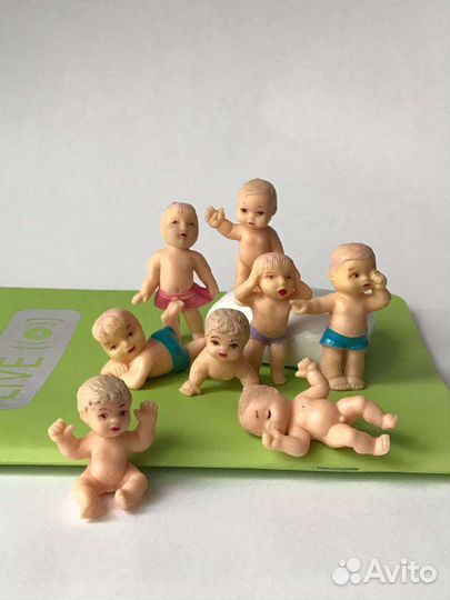 Раритетные мини пупсы от Оритет винтаж