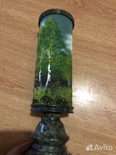 Ваза из натурального камня