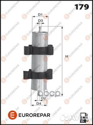 Фильтр топливный 1611658280 eurorepar
