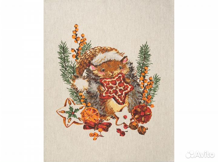 Кухонные полотенца, 3 шт, Белорусский лен, 46*60