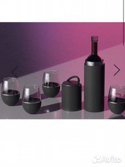 Охлаждающий бокал для вина