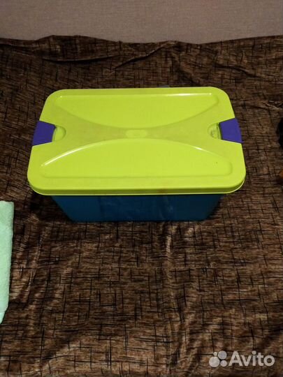 Ящик для игрушек из на колесах