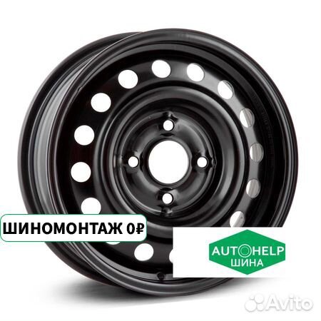 Trebl X40923 R15 4X100 ET46 D54.1 Black