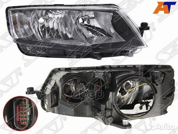 Фара skoda octavia 13-16 RH st6651126r Sat