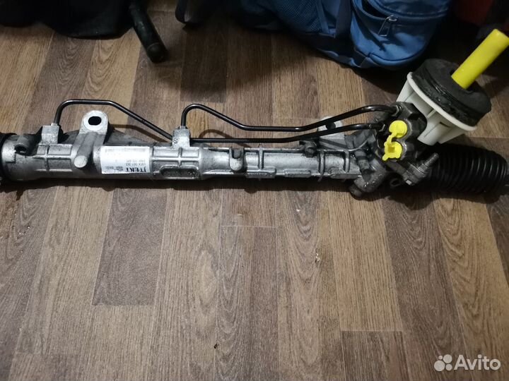 Рулевая рейка renault logan 1 с гуром