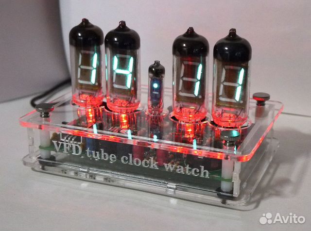 Часы Будильник на VFD индикаторах ив-11 + ив-1