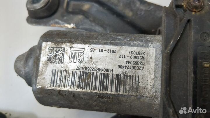 Электропривод ручного тормоза Opel Astra J, 2012