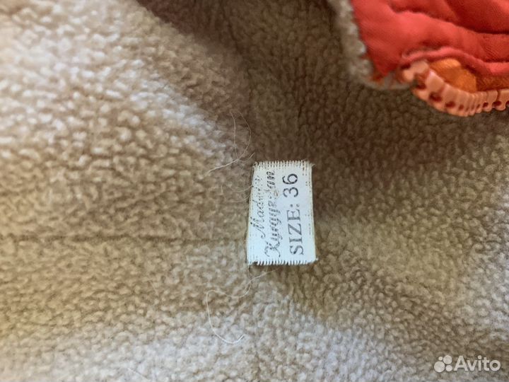 Плащ детский для девочки на флисе