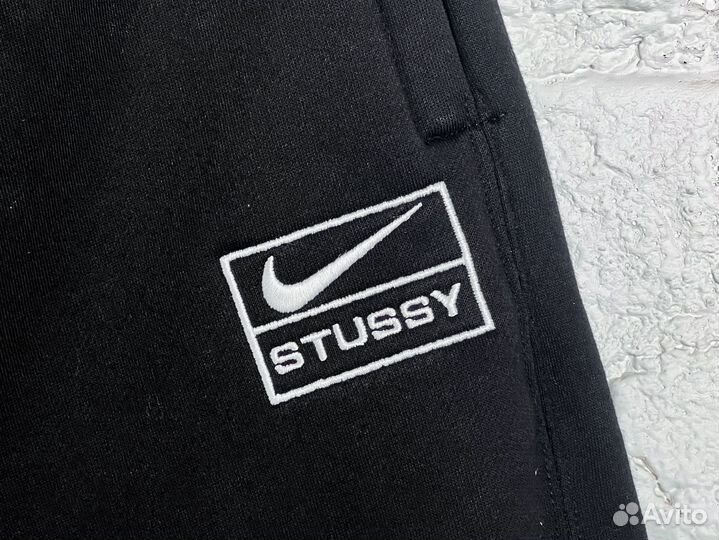 Nike x Stussy Fleece Pants Black