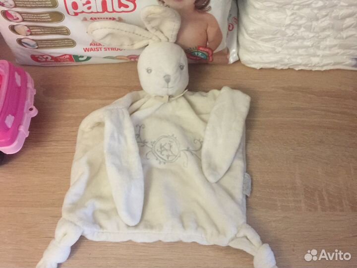 Игрушка комфортер зайка