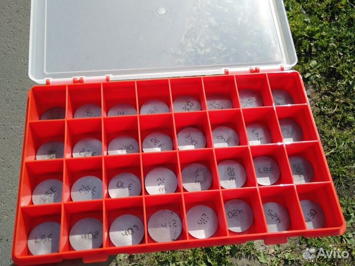 Набор шайб для регулировки клапанов ваз 95 шайб