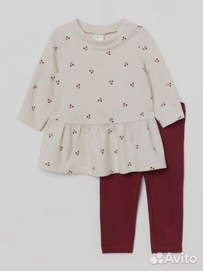 Новый комплект h&m 86