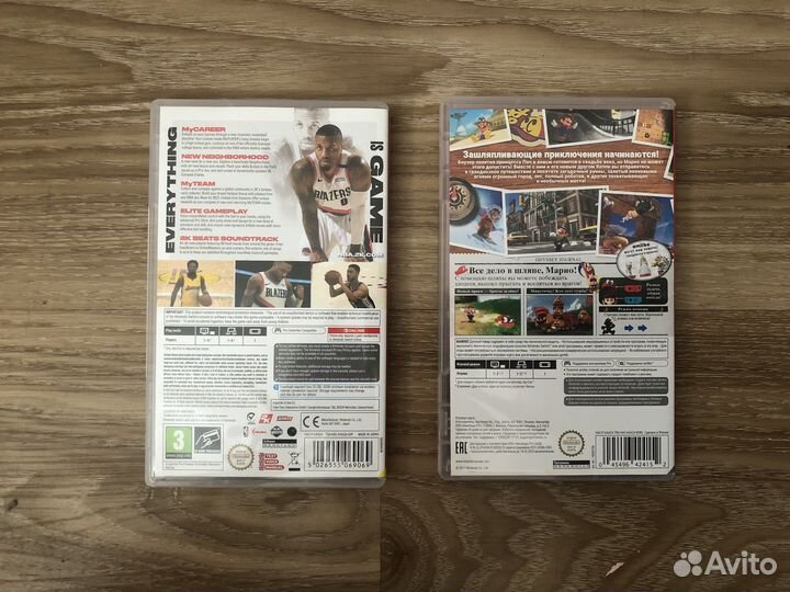 Super Mario Odyssey / NBA 2k21 (nintendo switch)