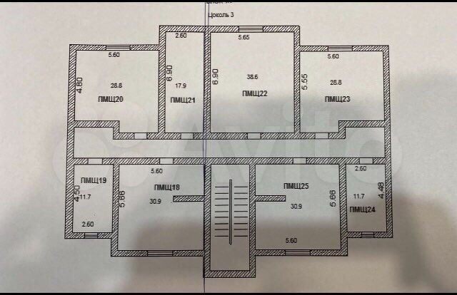 Свободного назначения, 30 м²