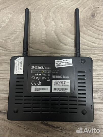 Wifi роутер D-Link dir-615