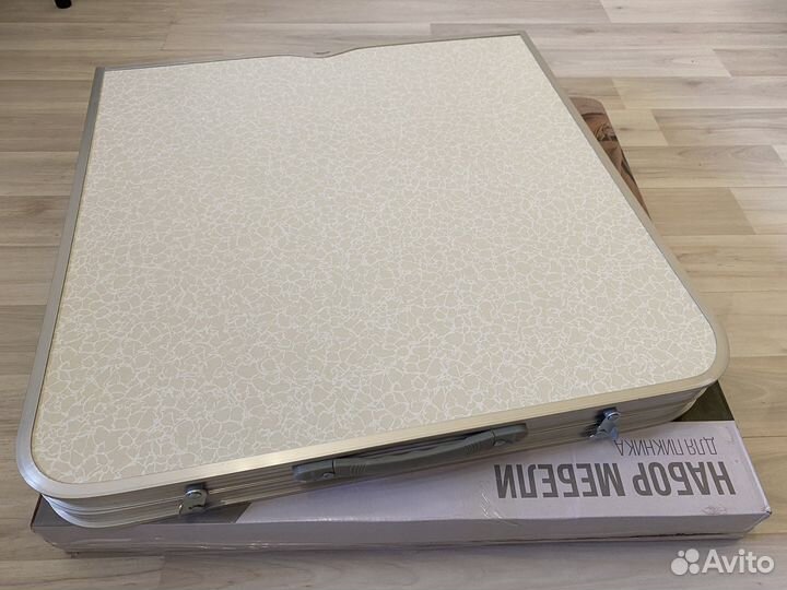 Стол со стульями складной туристический