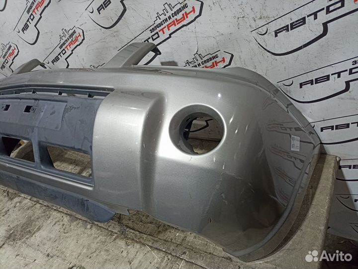Бампер nissan X-trail NT30 PNT30 T30 F2022EQ0AD 2 модель передний серебро, KX4 KA9227Z