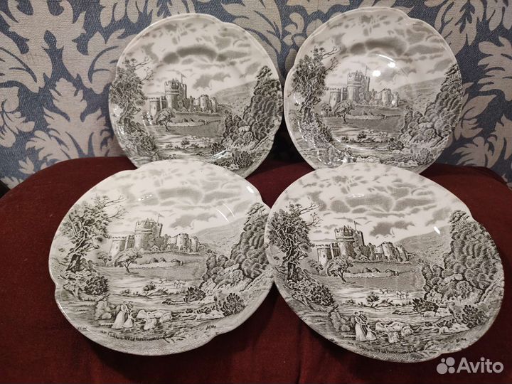 Десертный набор тарелок Англия