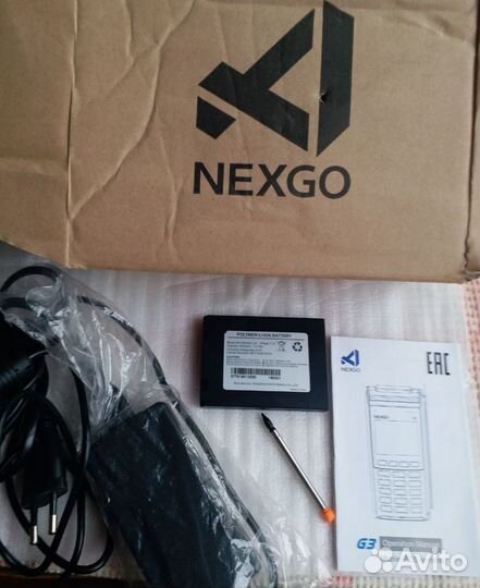 Беспроводной переносной POS-терминал Nexgo G3 GSM