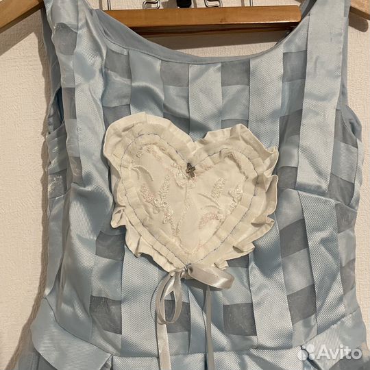 Голубое платье / сарафан