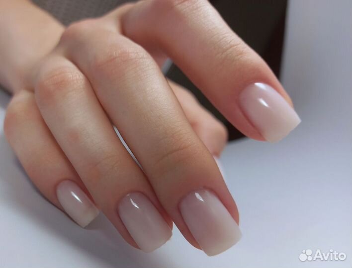Маникюр наращивание модель