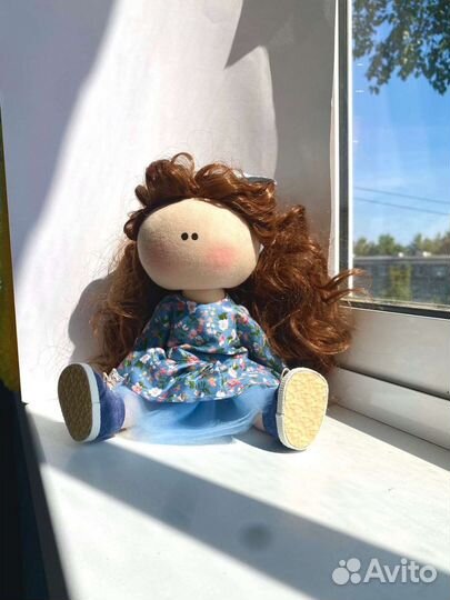 Интерьерная кукла Тильда