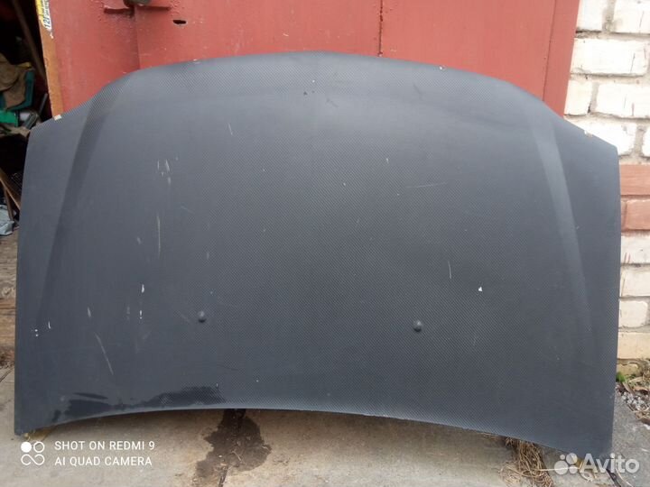 Капот на renault logan 1