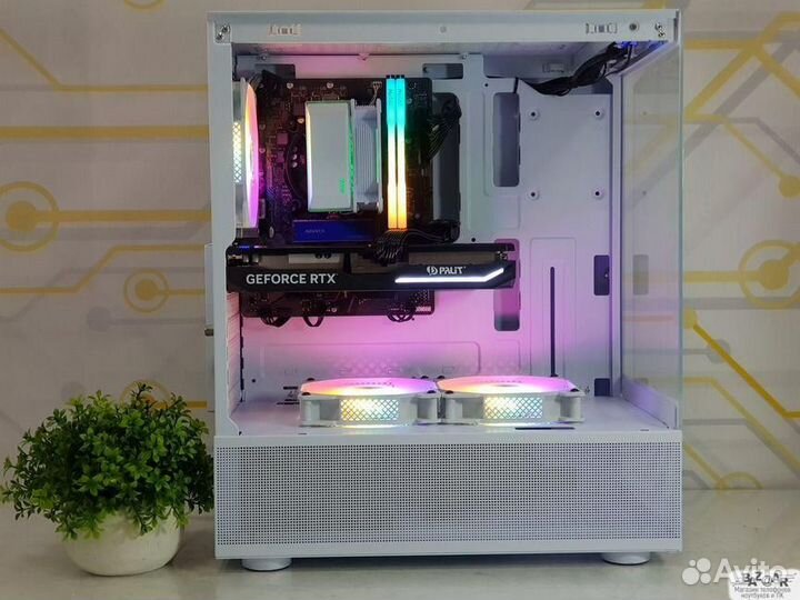 Новый Игровой Пк 12100F, Ssd 1Tb, Rtx 4060 8Gb