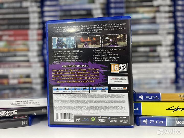 Диск PS4 / Darksiders 2 Deathinitive Edition