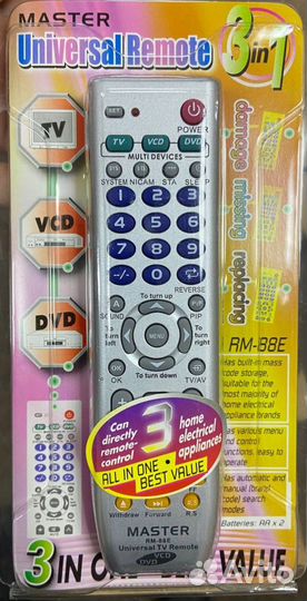 Универсальный пульт ду для тв 3в1