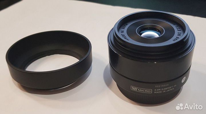 Объектив Sigma AF 30mm f/2.8 DN Art Micro 4/3