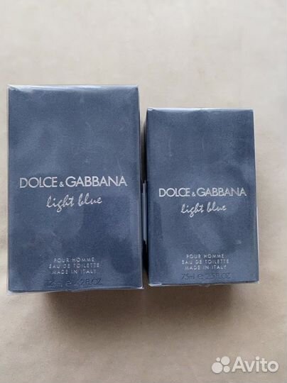 Dolce gabbana the one, light blue оригинал