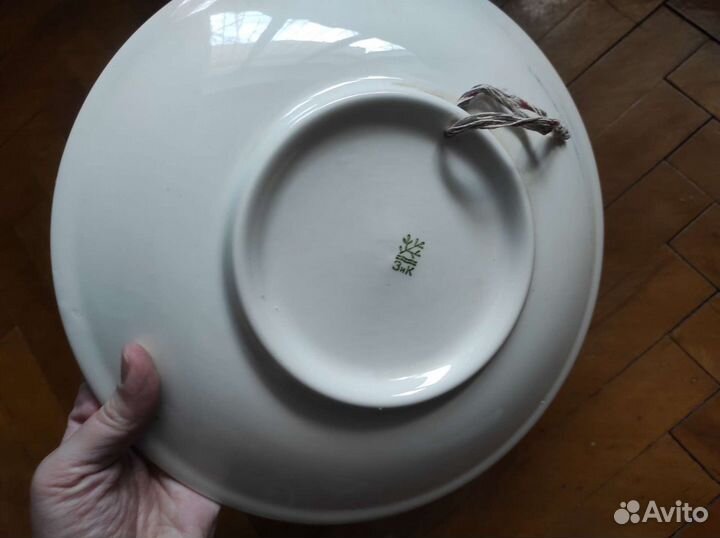 Тарелка декоративная зик