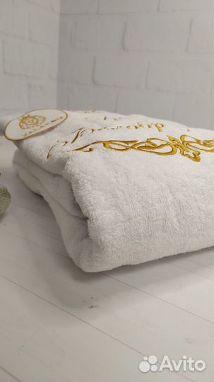 Махровый халат 