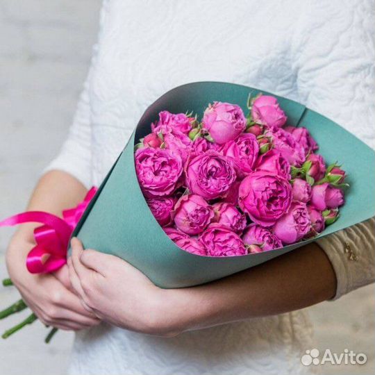 Букет из пионов/пионовидной розы