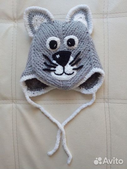 Детская зимняя шапочка