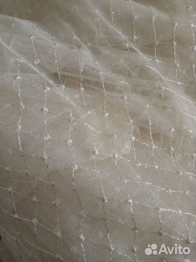 Занавески тюль б/у