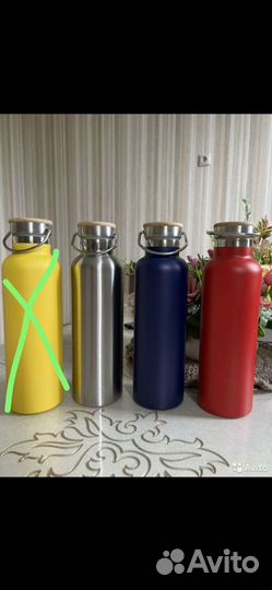 Термос новый 3 цвета