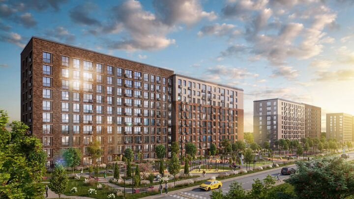 2-к. квартира, 61,1 м², 9/10 эт.