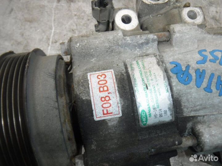 Компрессор кондиционера Hyundai Santa Fe classic