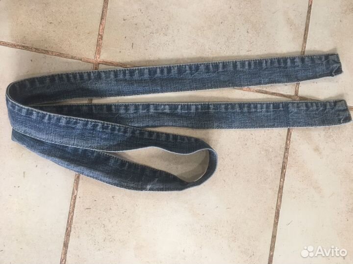 Джинсовое платье-плащ 48р