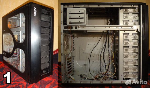 Большие корпуса под компьютер, сервер, майнинг